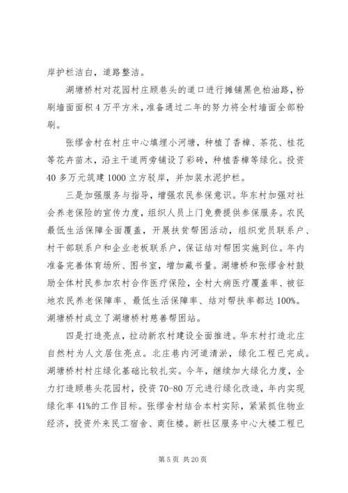 乡镇镇农村工作总结及今后规划.docx