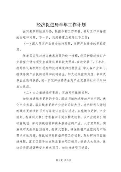 经济促进局半年工作计划.docx