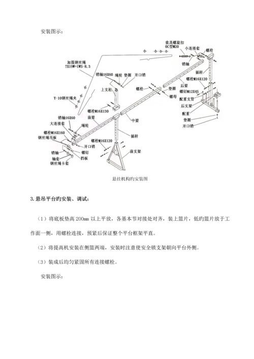 电动吊篮安装拆卸专项施工方案.docx