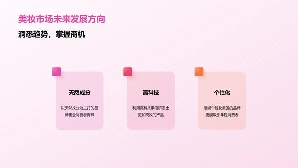 粉色商务现代美妆大师课培训课件PPT模板