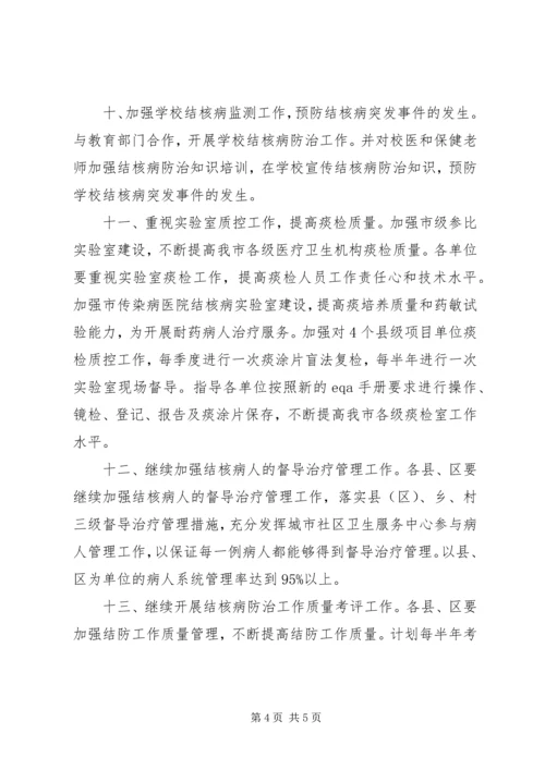 市结核病防治工作计划 (2).docx