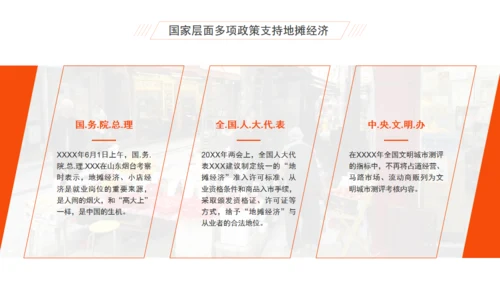 摆夜市地摊经济分析报告通用PPT模板