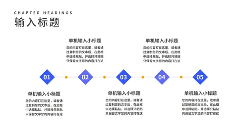 蓝色扁平风都市职场竞聘述职PPT模板