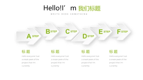 绿色时尚医疗学术报告动态PPT