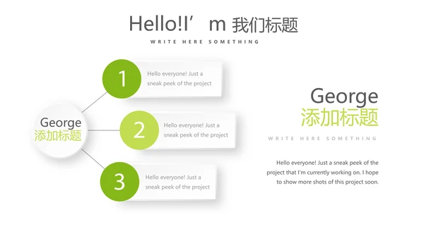 绿色飘逸医药代表销售计划动态PPT