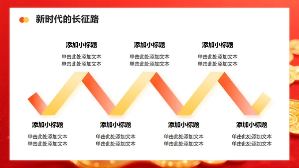 红色简约风红军长征精神长征纪念日主题党课PPT模板