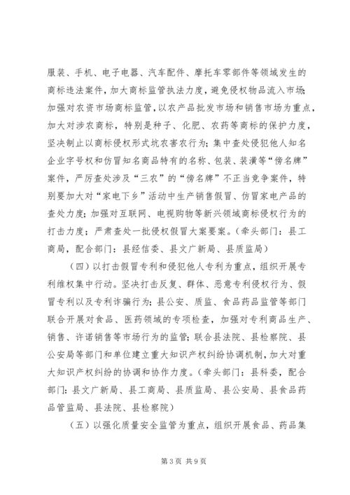 自治县假冒伪劣商品整顿方案.docx