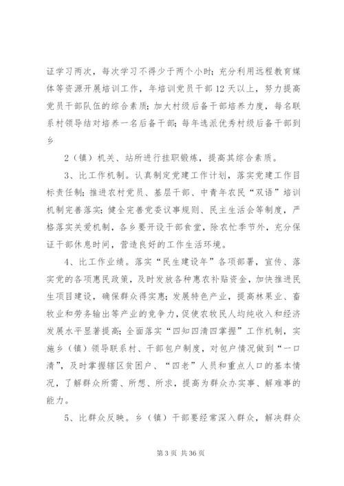 县创先争优六比活动实施方案.docx