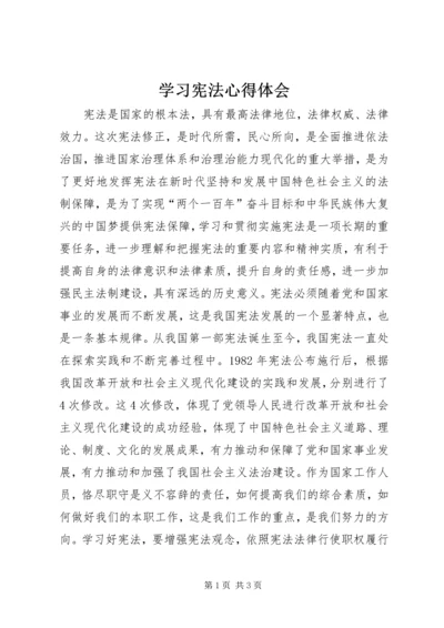 学习宪法心得体会.docx