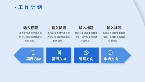 年中述职报告PPT模板