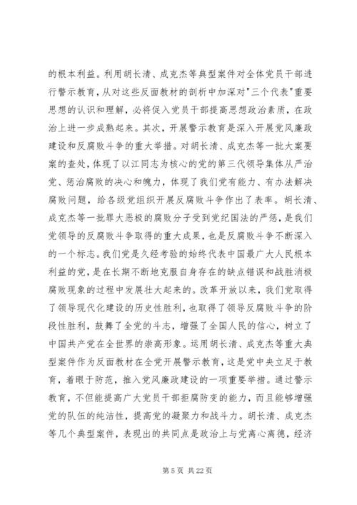 党员思想汇报：加强党风廉政建设_1.docx