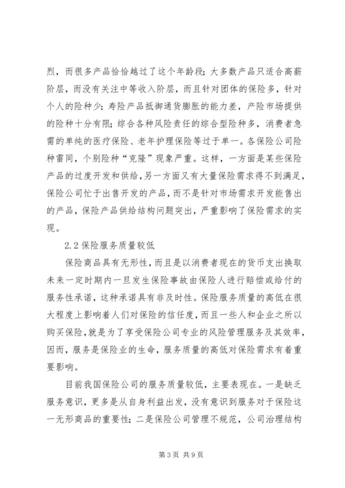 保险市场供给约束.docx
