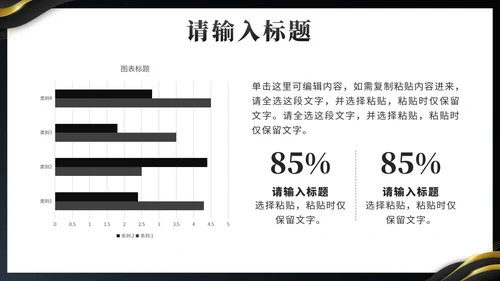 黑金奢华城市之心预见未来房地产销售计划PPT模板