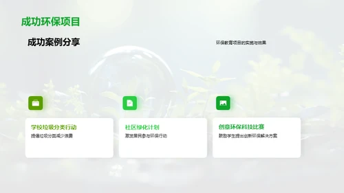 引领绿色：环保教育新篇章