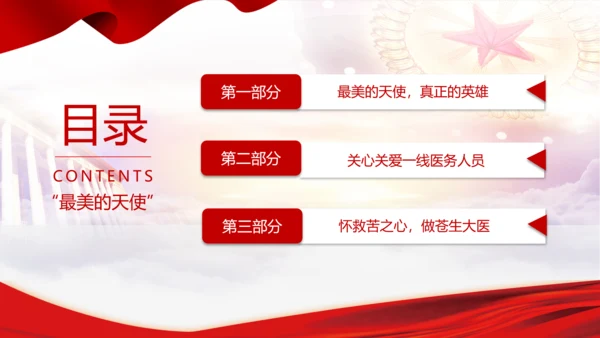 重要领导心中最美的天使PPT党课模板