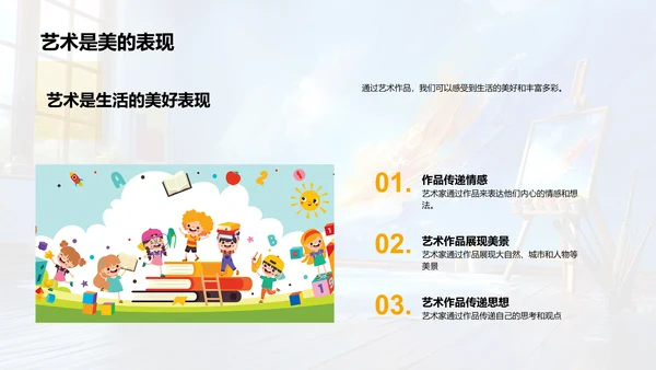 艺术的起源与发展PPT模板
