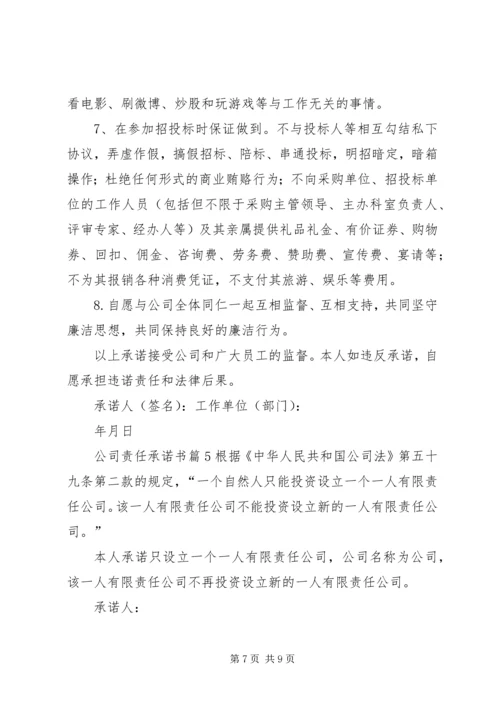 公司责任承诺书.docx