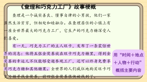 统编版语文六年级下册2024-2025学年度习作：写作品梗概（课件）