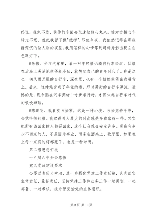 团小组思想汇报.docx