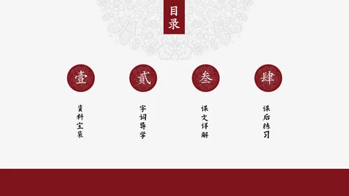 四大名著红楼梦红楼春趣赏析通用PPT模板