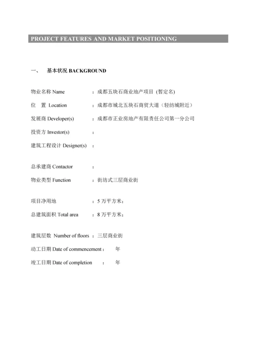 成都市五块石商业地产专项项目广告专题策划专题方案及市场推广顾问服务专题方案.docx