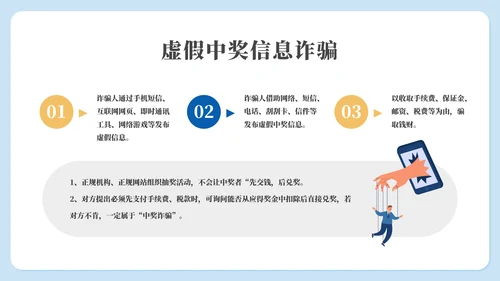 守好钱袋子电信诈骗主题教育通用PPT模板
