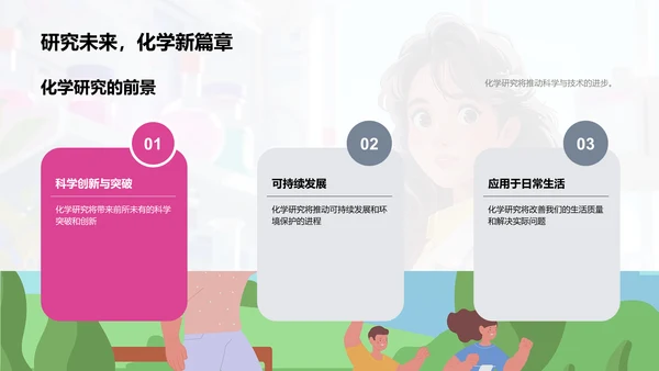 化学研究进展PPT模板