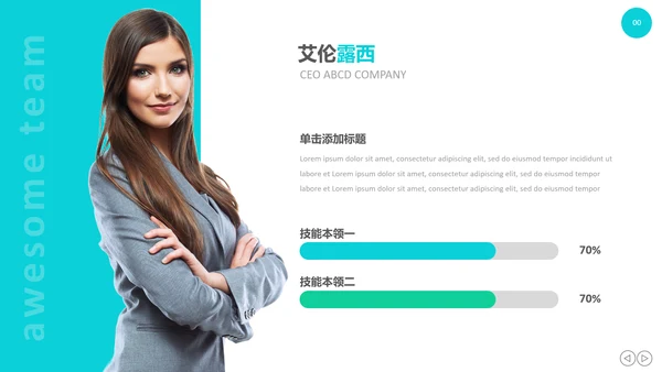 创意设计商业计划书公司简介商务PPT模板