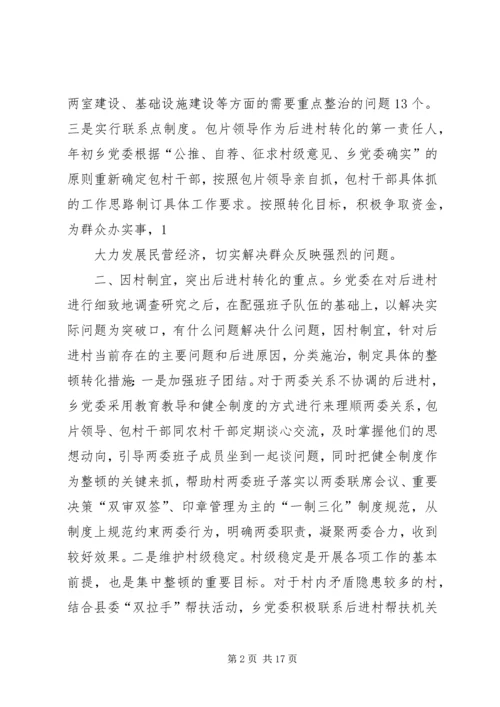 后进村转化汇报材料.docx