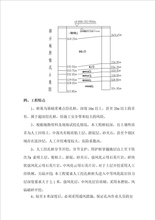 人工挖孔桩专项施工方案培训讲义