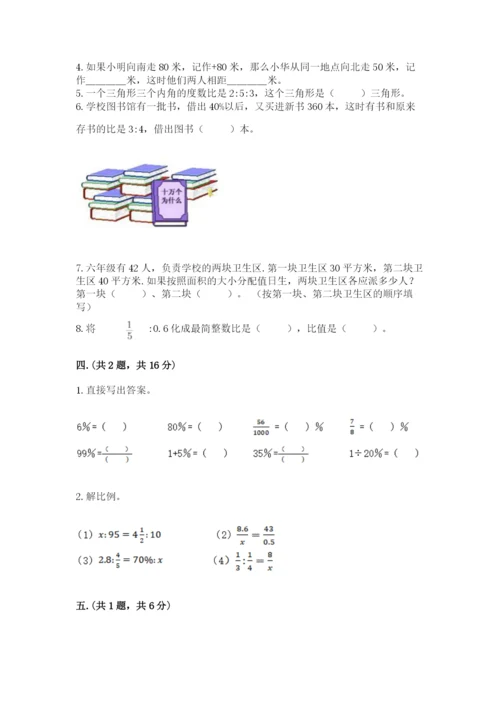 人教版六年级数学小升初试卷（真题汇编）.docx