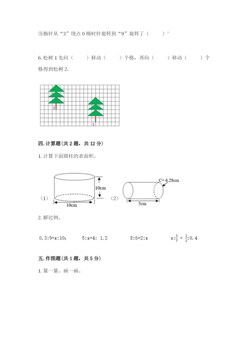 北师大版数学六年级下册期末测试卷必考.docx