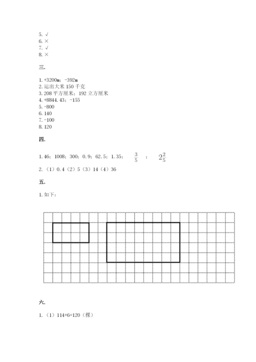 苏教版数学小升初模拟试卷ab卷.docx