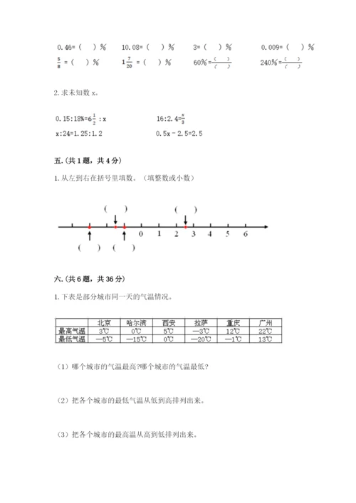 苏教版小升初数学模拟试卷带答案（综合题）.docx