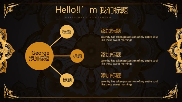 黑色高端大气房地产营销策划动态PPT