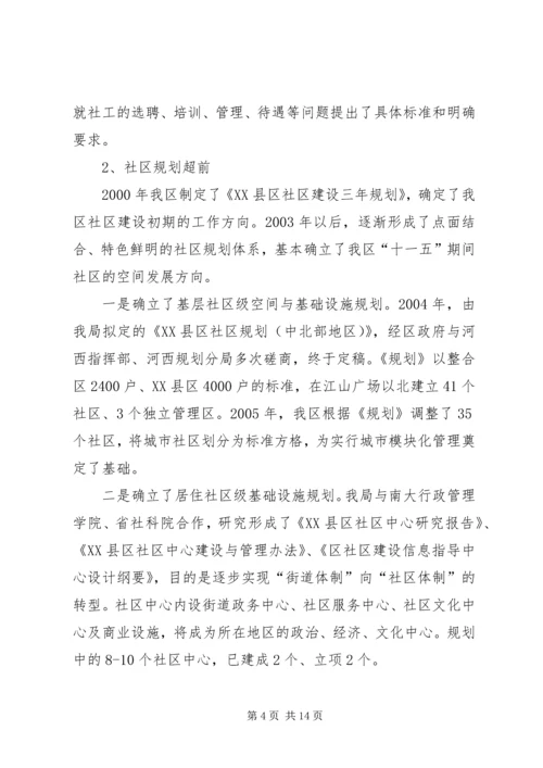 在区委调研社区建设工作会议上的汇报 (4).docx