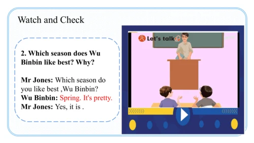 Unit 2 My favourite season Part A Let's talk课件（41张