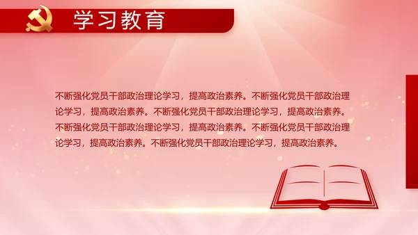 党建党支部民主生活会PPT党课