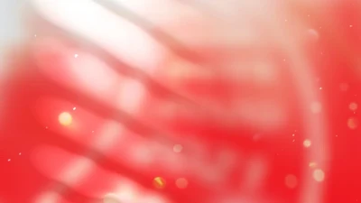 红色扁平简约龙年年终总结
