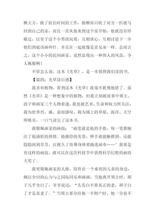 光草读后感0.docx