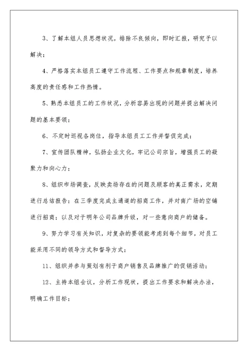 2022运营部门试用期工作总结