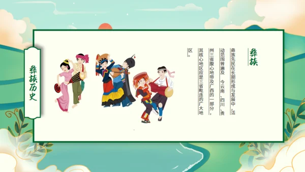 少数民族彝族文化介绍通用PPT模板