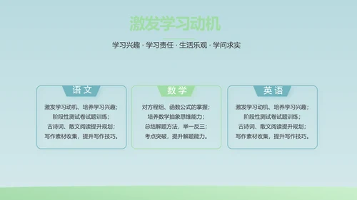 蓝色大气生物学主题班会PPT动态