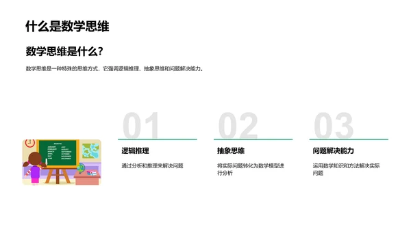 趣味数学解析PPT模板