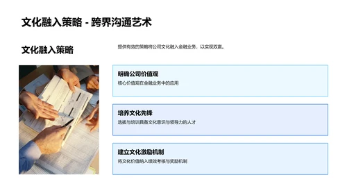 公司文化驱动金融业务PPT模板