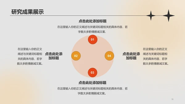 橙色创意梦想起航毕业答辩PPT