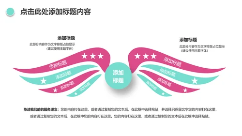 唯美小蛋糕点心美食ppt动态模板