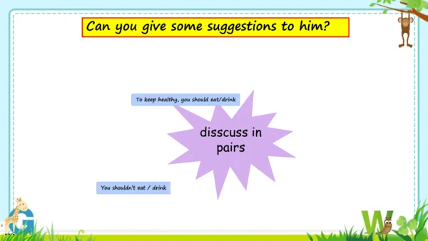 Unit3 A healthy diet.Cartoontime & Check out time 