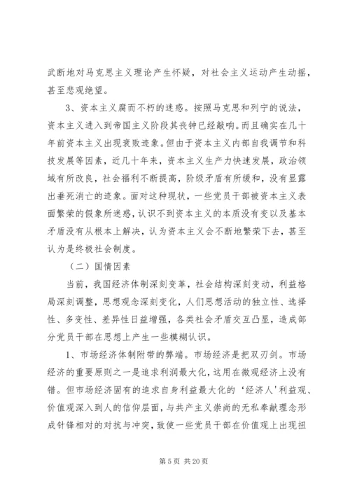 部分党员理想信念缺失的原因分析及对策建议5篇.docx