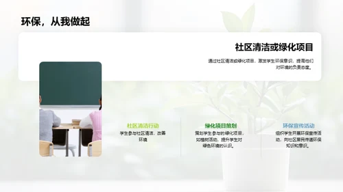 中学环保实践策略